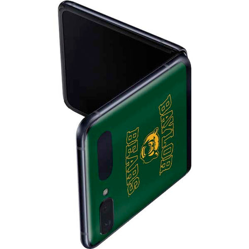 Baylor University Bears Mascot Galaxy Z Flip Skin