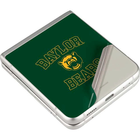 Baylor University Bears Mascot Galaxy Z Flip3 5G Skin