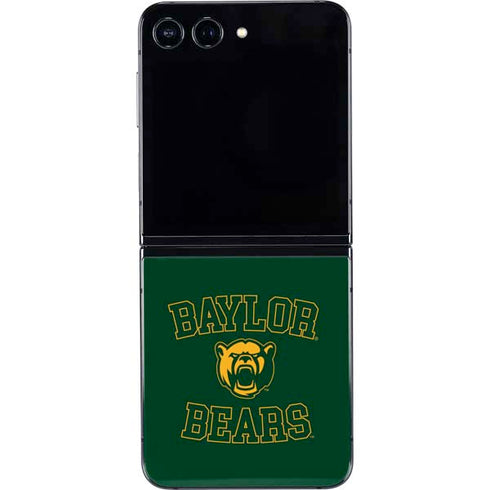 Baylor University Bears Mascot Galaxy Z Flip5 5G Skin