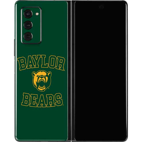Baylor University Bears Mascot Galaxy Z Fold2 5G Skin