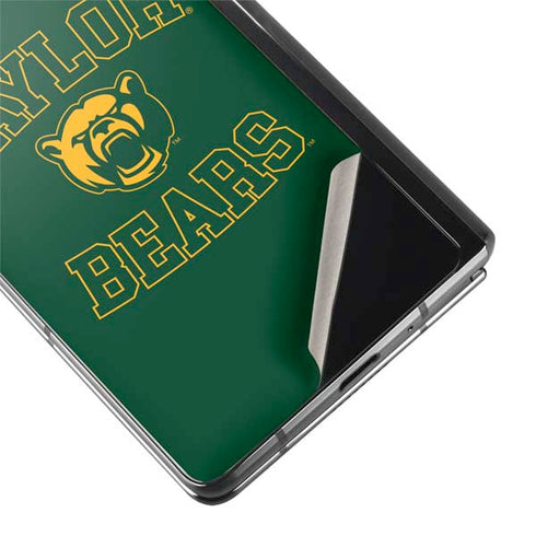 Baylor University Bears Mascot Galaxy Z Fold2 5G Skin