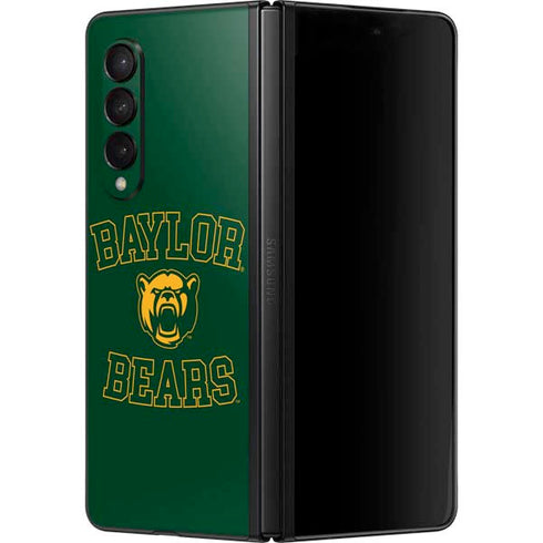 Baylor University Bears Mascot Galaxy Z Fold3 5G Skin