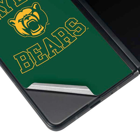 Baylor University Bears Mascot Galaxy Z Fold4 5G Skin