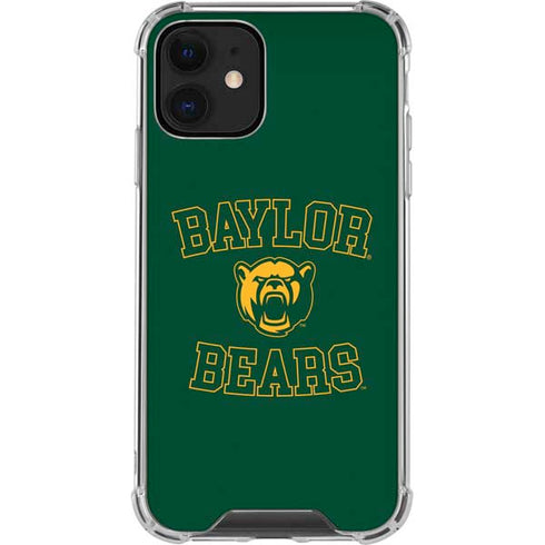 Baylor University Bears Mascot iPhone 12 Clear Case