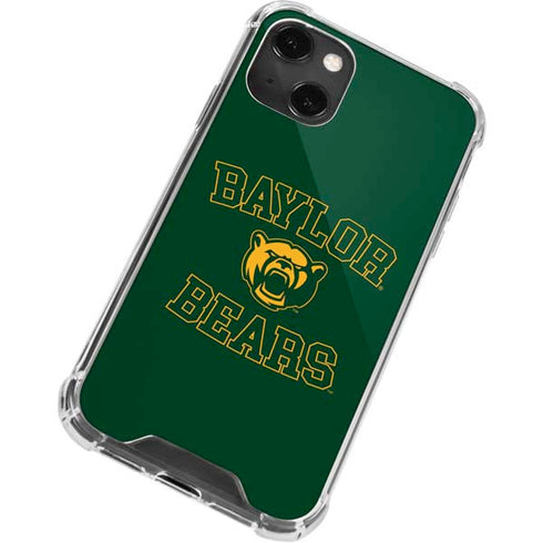 Baylor University Bears Mascot iPhone 14 Plus Clear Case