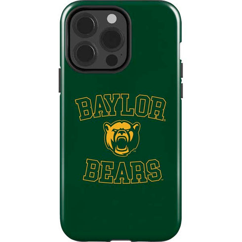 Baylor University Bears Mascot iPhone 14 Pro Impact Case