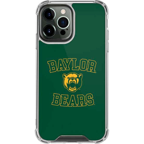 Baylor University Bears Mascot iPhone 14 Pro Max Clear Case