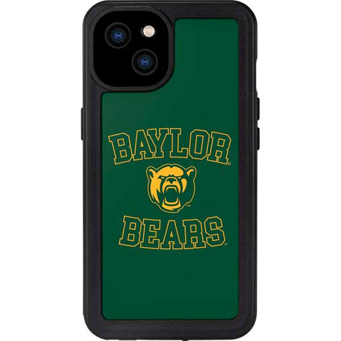 Baylor University Bears Mascot iPhone 15 Plus Waterproof Case