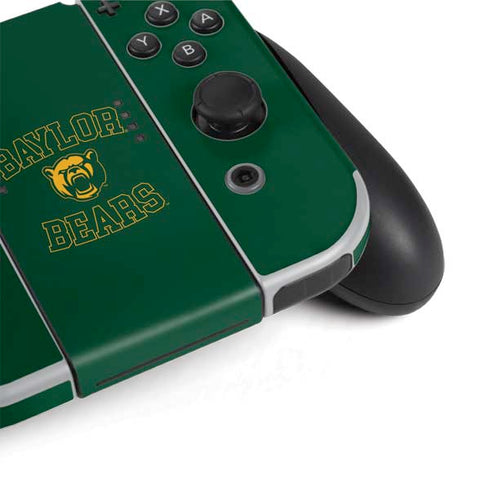 Baylor University Bears Mascot Nintendo Switch OLED (2021) Skin