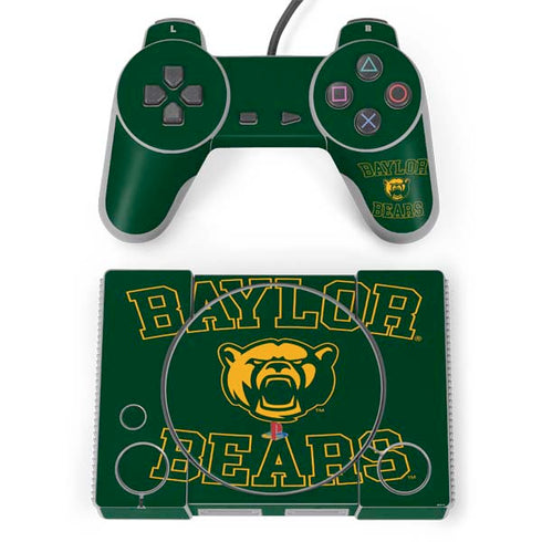 Baylor University Bears Mascot PlayStation Classic Bundle Skin