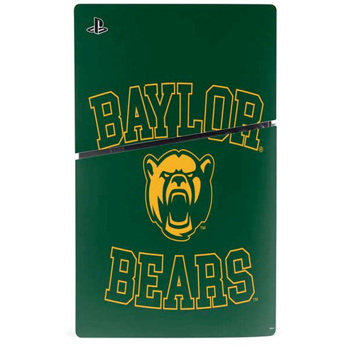 Baylor University Bears Mascot PS5 Slim Disk Bundle Skin