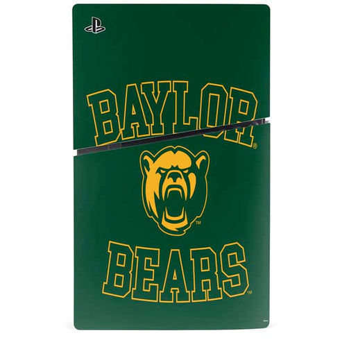 Baylor University Bears Mascot PS5 Slim Digital Edition Bundle Skin