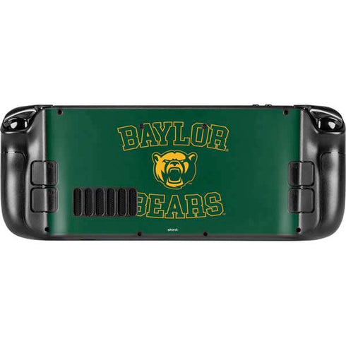 Baylor University Bears Mascot Steam Deck Handheld Gaming Computer Skin