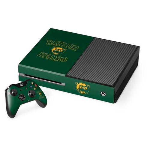 Baylor University Bears Mascot Xbox One Console and Controller Bundle Skin