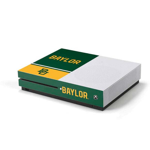 Baylor University BU Split Xbox One S Console Skin