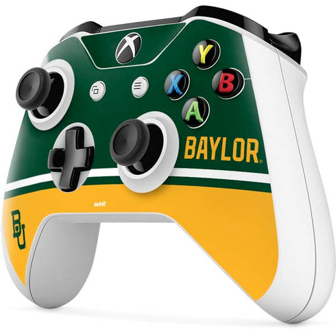 Baylor University BU Split Xbox One S Controller Skin