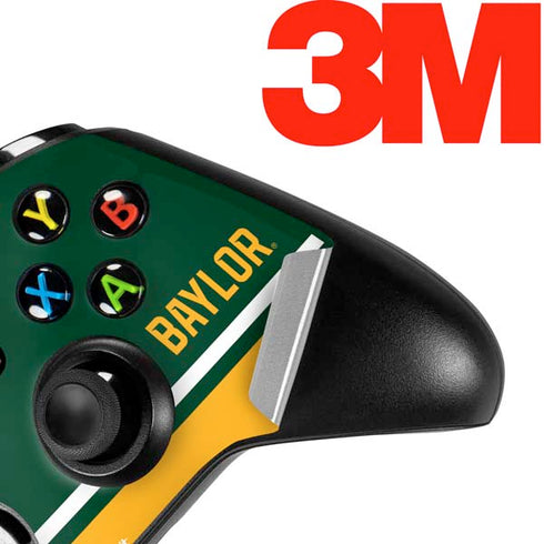 Baylor University BU Split Xbox One X Controller Skin