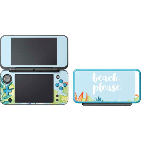 Beach Please Nintendo 2DS XL (2017) Skin