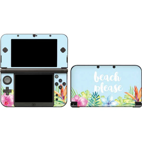 Beach Please 3DS XL 2015 Skin