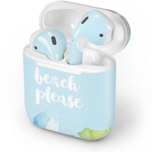 Beach Please Apple AirPods Skin