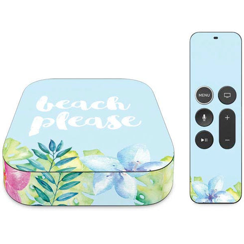 Beach Please Apple TV Skin