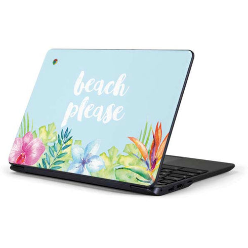 Beach Please Samsung Chromebook Skin