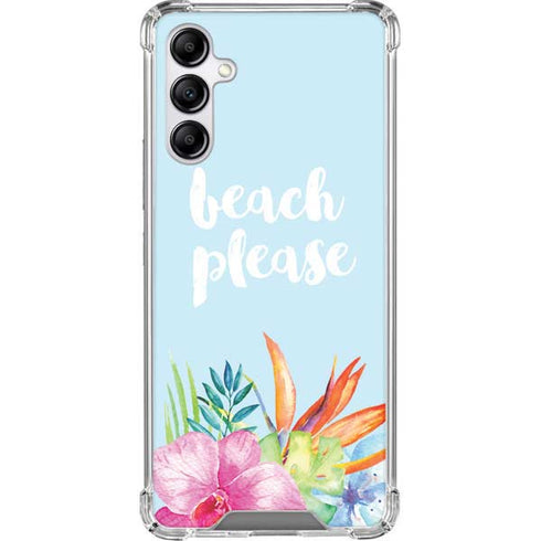 Beach Please Galaxy A14 5G Clear Case