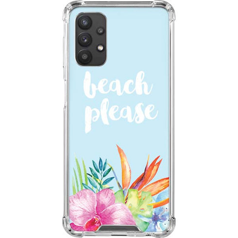 Beach Please Galaxy A32 5G Clear Case
