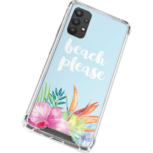 Beach Please Galaxy A32 5G Clear Case