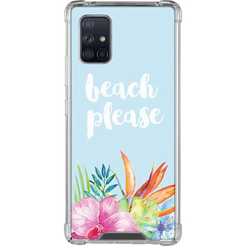 Beach Please Galaxy A71 5G Clear Case