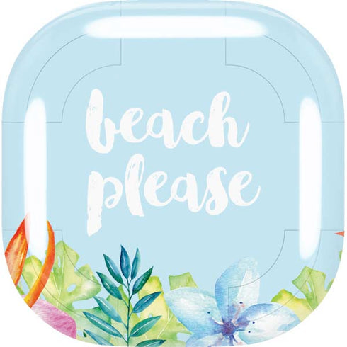 Beach Please Galaxy Buds Live Skin