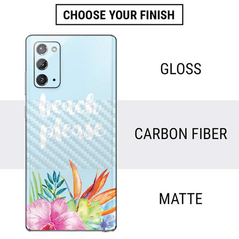 Beach Please Galaxy Note20 5G Skin