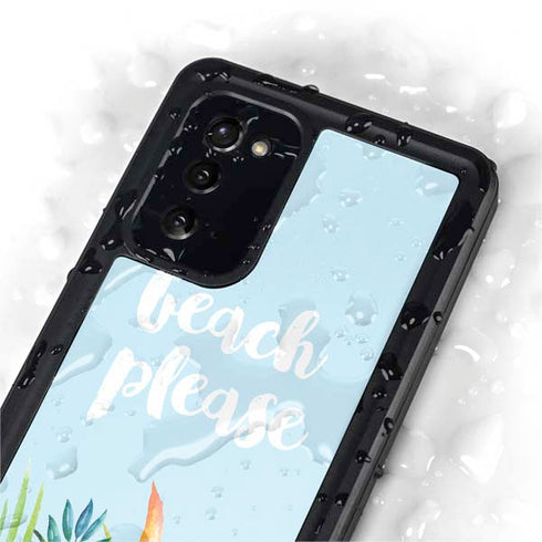 Beach Please Galaxy Note20 5G Waterproof Case