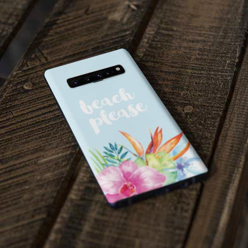 Beach Please Galaxy S10 Plus Skin