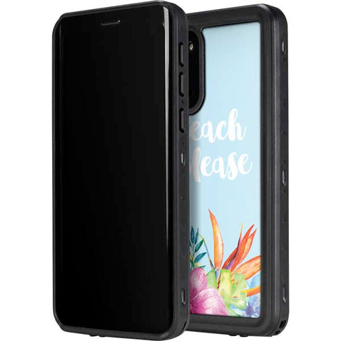Beach Please Galaxy S20 Plus Waterproof Case