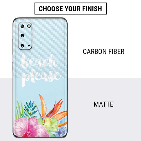 Beach Please Galaxy S20 Skin