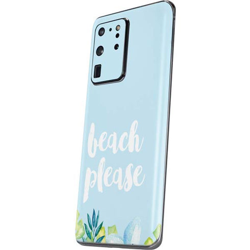 Beach Please Galaxy S20 Ultra 5G Skin