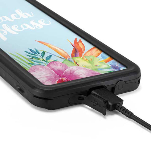 Beach Please Galaxy S20 Waterproof Case