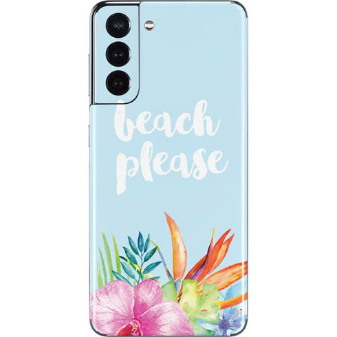 Beach Please Galaxy S21 5G Skin