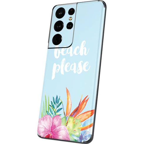 Beach Please Galaxy S21 Ultra 5G Skin