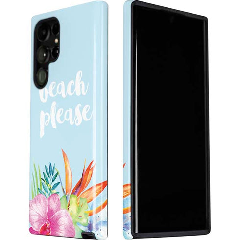 Beach Please Galaxy S22 Ultra Pro Case