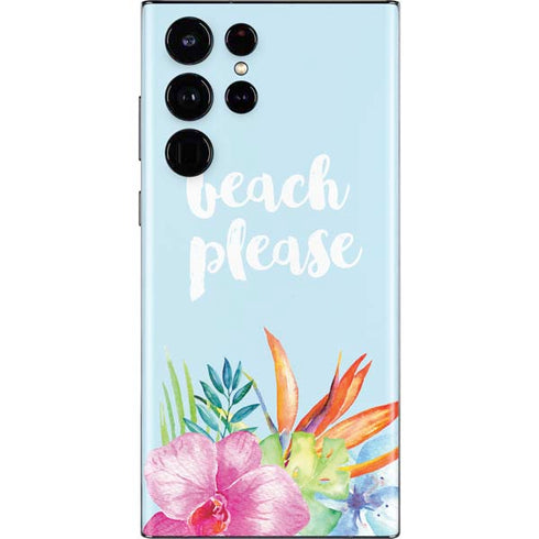 Beach Please Galaxy S22 Ultra Skin