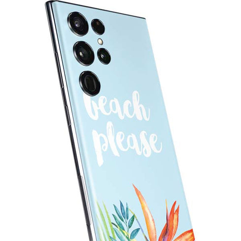 Beach Please Galaxy S22 Ultra Skin