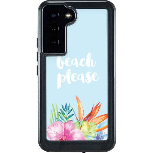 Beach Please Galaxy S23 Plus Waterproof Case