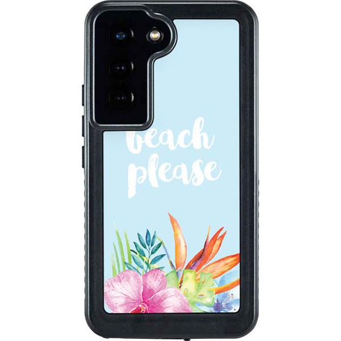 Beach Please Galaxy S23 Waterproof Case