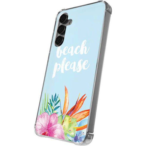 Beach Please Galaxy S24 Plus Clear Case