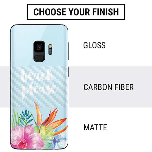 Beach Please Galaxy S9 Skin