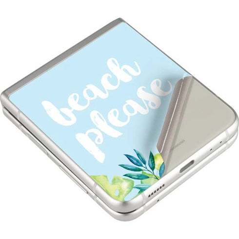 Beach Please Galaxy Z Flip3 5G Skin