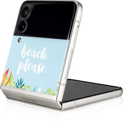Beach Please Galaxy Z Flip3 5G Skin