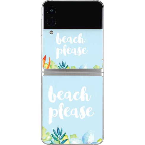 Beach Please Galaxy Z Flip4 5G Skin